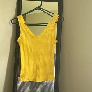 Yellow y2k tank!